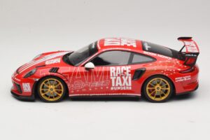 Porsche 911 991.2 GT3 RS GerSpeed Race Taxi Minichamps 1:18 155068227 Kov – obrázek 3 z 6