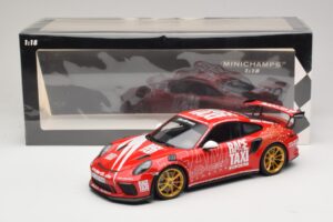 Porsche 911 991.2 GT3 RS GerSpeed Race Taxi Minichamps 1:18 155068227 Kov – obrázek 6 z 6