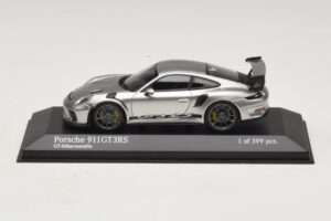 Porsche 911 991.2 GT3 RS Stříbrný Minichamps 1:43 Porsche 911 991.2 GT3 RS Stříbrný Minichamps 1:43 410067020 Kov