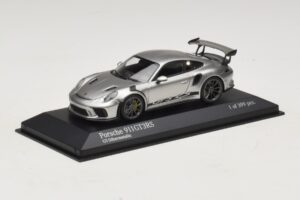 Porsche 911 991.2 GT3 RS Stříbrný Minichamps 1:43 410067020 Kov – obrázek 2 z 5