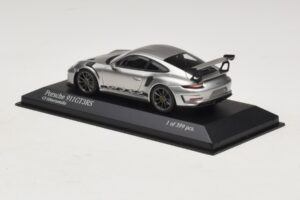 Porsche 911 991.2 GT3 RS Stříbrný Minichamps 1:43 410067020 Kov – obrázek 3 z 5