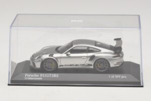 Porsche 911 991.2 GT3 RS Stříbrný Minichamps 1:43 410067020 Kov – obrázek 4 z 5