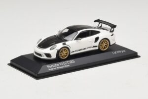 Porsche 911 991.2 GT3 RS Bílý S Weissach Package Minichamps 1:43 410067022 Kov – obrázek 2 z 5