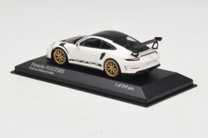 Porsche 911 991.2 GT3 RS Bílý S Weissach Package Minichamps 1:43 410067022 Kov – obrázek 3 z 5