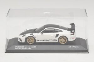 Porsche 911 991.2 GT3 RS Bílý S Weissach Package Minichamps 1:43 410067022 Kov – obrázek 4 z 5