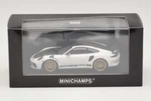 Porsche 911 991.2 GT3 RS Bílý S Weissach Package Minichamps 1:43 410067022 Kov – obrázek 5 z 5