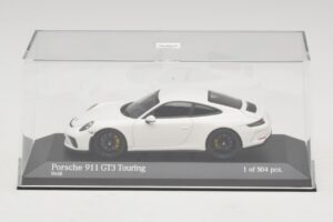 Porsche 911 991.2 GT3 Touring Bílý Minichamps 1:43 410067420 Kov – obrázek 4 z 5