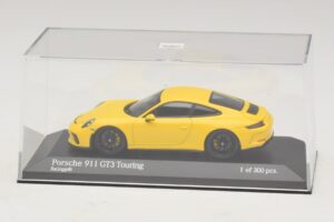 Porsche 911 991.2 GT3 Touring Žlutý Minichamps 1:43 410067421 Kov – obrázek 4 z 5