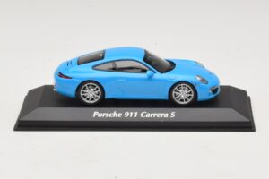 Porsche 911 991 Carrera S Modrý Maxichamps 1:43 Porsche 911 991 Carrera S Modrý Maxichamps 1:43 940060220 Kov