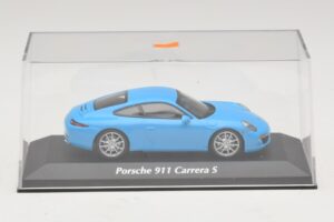 Porsche 911 991 Carrera S Modrý Maxichamps 1:43 940060220 Kov – obrázek 4 z 5