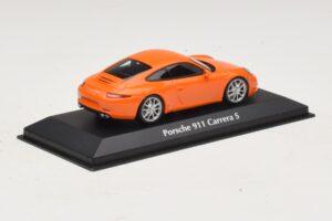 Porsche 911 991 Carrera S Oranžový Maxichamps 1:43 940060221 Kov – obrázek 2 z 5