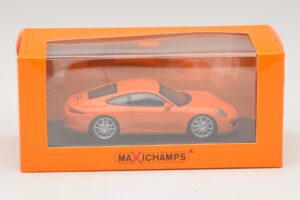 Porsche 911 991 Carrera S Oranžový Maxichamps 1:43 940060221 Kov – obrázek 5 z 5