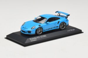 Porsche 911 991 GT3 RS Modrý Minichamps 1:43 410063222 Kov – obrázek 2 z 5