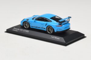 Porsche 911 991 GT3 RS Modrý Minichamps 1:43 410063222 Kov – obrázek 3 z 5