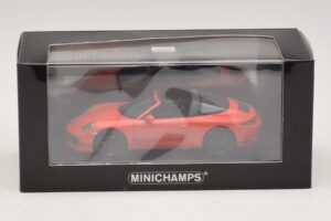 Porsche 911 991 Targa 4 GTS Oranžový Minichamps 1:43 410067341 Kov – obrázek 5 z 5