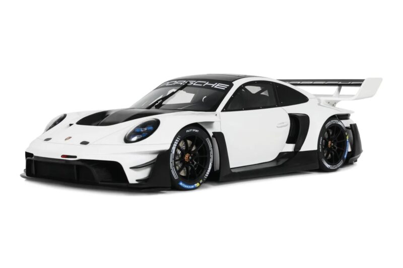 Porsche 911 992.1 GT3 R Rennsport Bílý GT Spirit 1:18 GT1010 Pryskyřice