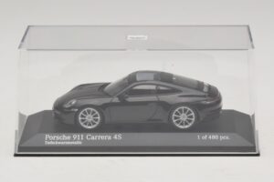Porsche 911 992 Carrera 4S Černá Metalíza Minichamps 1:43 410069320 Kov – obrázek 4 z 5