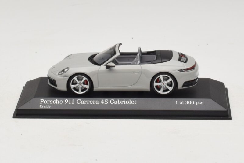 Porsche 911 992 Carrera 4S Kabriolet Šedý Minichamps 1:43 Porsche 911 992 Carrera 4S Kabriolet Šedý Minichamps 1:43 410069331 Kov