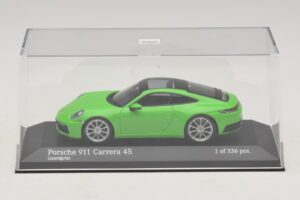Porsche 911 992 Carrera 4S Zelený Minichamps 1:43 410069322 Kov – obrázek 4 z 5
