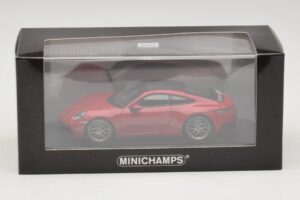 Porsche 911 992 Carrera 4S Červený Minichamps 1:43 410069321 Kov – obrázek 5 z 5