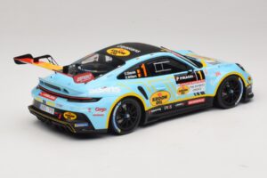Porsche 911 992 Rally GT #1 C. Cherain / D. Withers Rallye de Wallonie 2025 IXO 1:18 18RMC254 Kov – obrázek 2 z 6