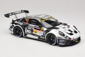 Porsche 911 992 Rally GT #17 C. De Cecco / J. Humblet Rallye de Wallonie 2025 IXO 1:18 18RMC255 Kov – obrázek 4 z 6