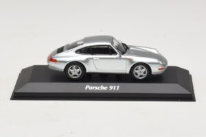 Porsche 911 993 Stříbrný Maxichamps 1:43 940063001 Kov