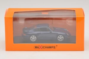 Porsche 911 993 Turbo Blue Metallic Maxichamps 1:43 940069201 Kov – obrázek 4 z 5