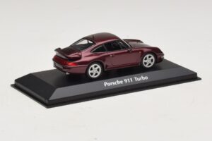 Porsche 911 993 Turbo Červená Metalíza Maxichamps 1:43 940069200 Kov – obrázek 2 z 5