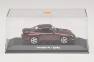 Porsche 911 993 Turbo Červená Metalíza Maxichamps 1:43 940069200 Kov – obrázek 4 z 5