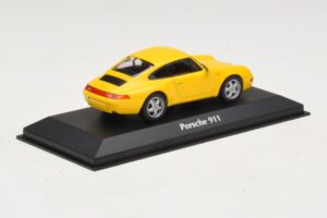 Porsche 911 993 Žlutý Maxichamps 1:43 940063000 Kov – obrázek 2 z 5