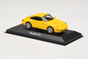 Porsche 911 993 Žlutý Maxichamps 1:43 940063000 Kov – obrázek 3 z 5