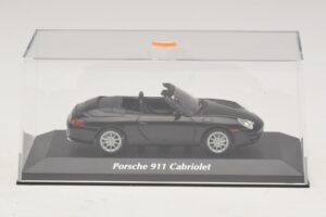 Porsche 911 996 Kabriolet Černá Metalíza Maxichamps 1:43 940061030 Kov – obrázek 4 z 5