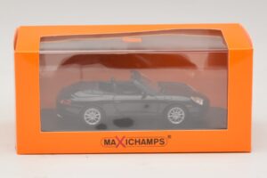 Porsche 911 996 Kabriolet Černá Metalíza Maxichamps 1:43 940061030 Kov – obrázek 5 z 5