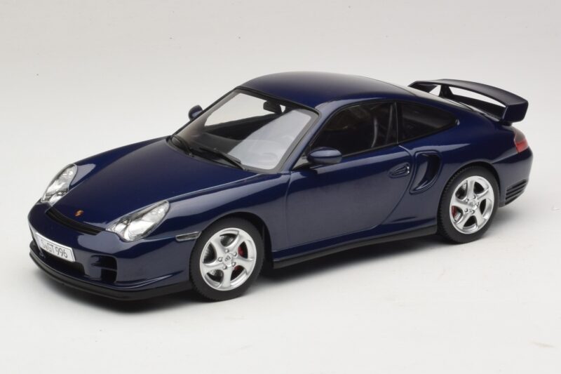 Porsche 911 996 GT2 Tmavě Modrá Metalíza KK-Scale 1:18 KKDC181452 Kov