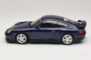 Porsche 911 996 GT2 Tmavě Modrá Metalíza KK-Scale 1:18 KKDC181452 Kov – obrázek 3 z 6