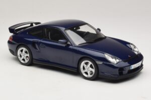Porsche 911 996 GT2 Tmavě Modrá Metalíza KK-Scale 1:18 KKDC181452 Kov – obrázek 4 z 6