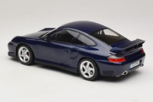 Porsche 911 996 GT2 Tmavě Modrá Metalíza KK-Scale 1:18 KKDC181452 Kov – obrázek 5 z 6