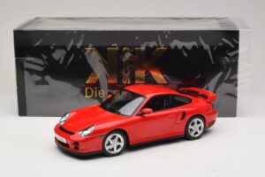 Porsche 911 996 GT2 Červený KK-Scale 1:18 KKDC181454 Kov – obrázek 6 z 6