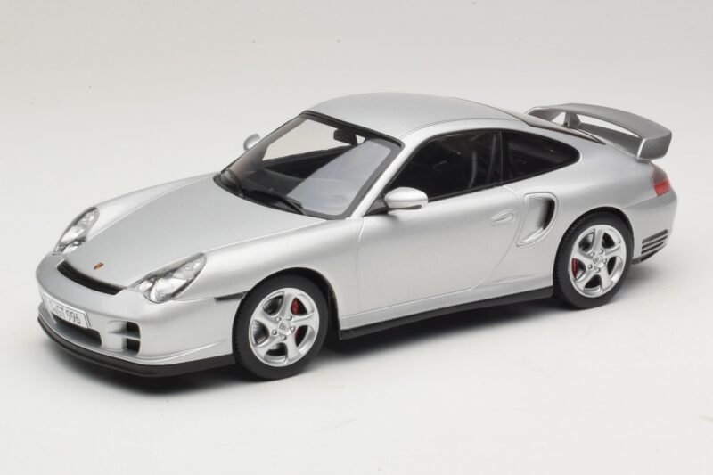 Porsche 911 996 GT2 Stříbrný KK-Scale 1:18 KKDC181451 Kov