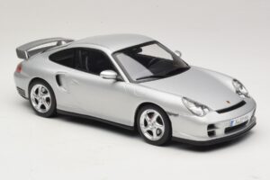 Porsche 911 996 GT2 Stříbrný KK-Scale 1:18 KKDC181451 Kov – obrázek 4 z 6