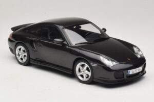 Porsche 911 996 Turbo Černá Metalíza KK-Scale 1:18 KKDC181472 Kov – obrázek 4 z 6