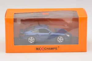 Porsche 911 996 Turbo Blue Metallic Maxichamps 1:43 940069301 Kov – obrázek 5 z 5