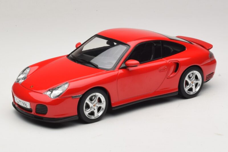 Porsche 911 996 Turbo Červený KK-Scale 1:18 KKDC181474 Kov