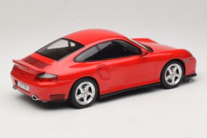 Porsche 911 996 Turbo Červený KK-Scale 1:18 KKDC181474 Kov – obrázek 2 z 6