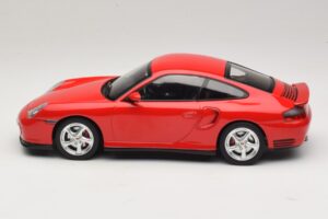 Porsche 911 996 Turbo Červený KK-Scale 1:18 KKDC181474 Kov – obrázek 3 z 6
