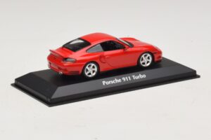 Porsche 911 996 Turbo Červený Maxichamps 1:43 940069300 Kov – obrázek 2 z 5