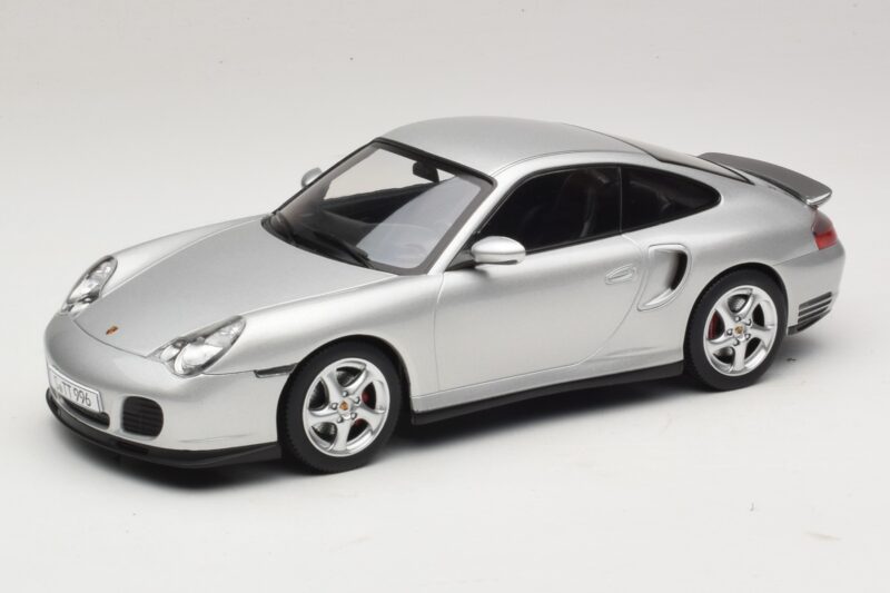 Porsche 911 996 Turbo Stříbrný KK-Scale 1:18 KKDC181471 Kov