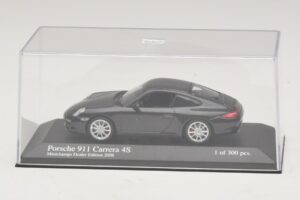 Porsche 911 997 Carrera 4S Šedá Metalíza Minichamps 1:43 403066430 Kov – obrázek 4 z 5
