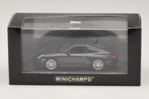 Porsche 911 997 Carrera 4S Šedá Metalíza Minichamps 1:43 403066430 Kov – obrázek 5 z 5